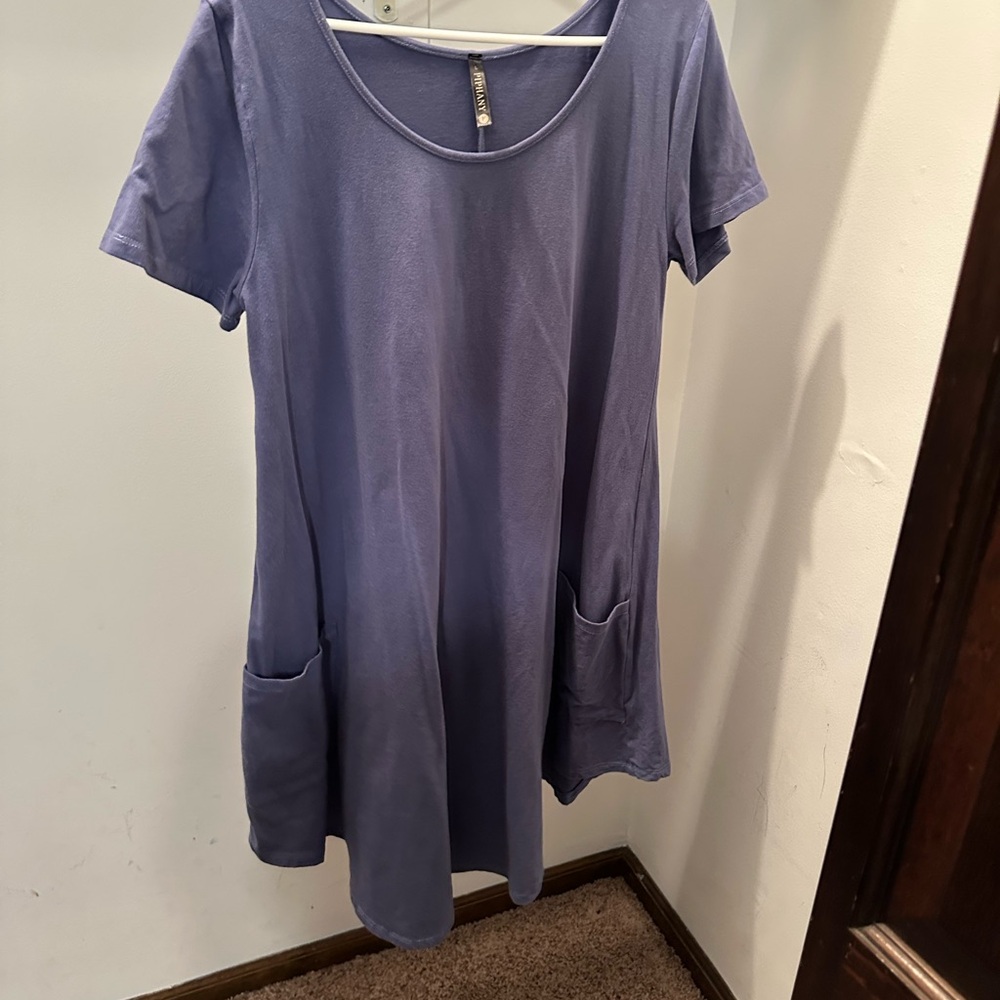 Piphany Lavender Short Sleeve Top